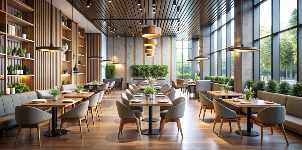 Restaurant interior